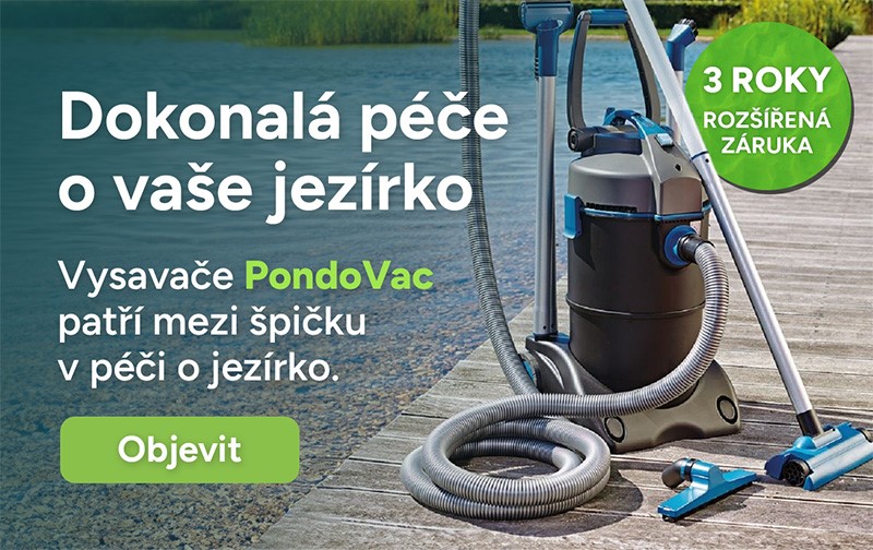 Jezírkové vysavače pro dokonalou údržbu jezírka